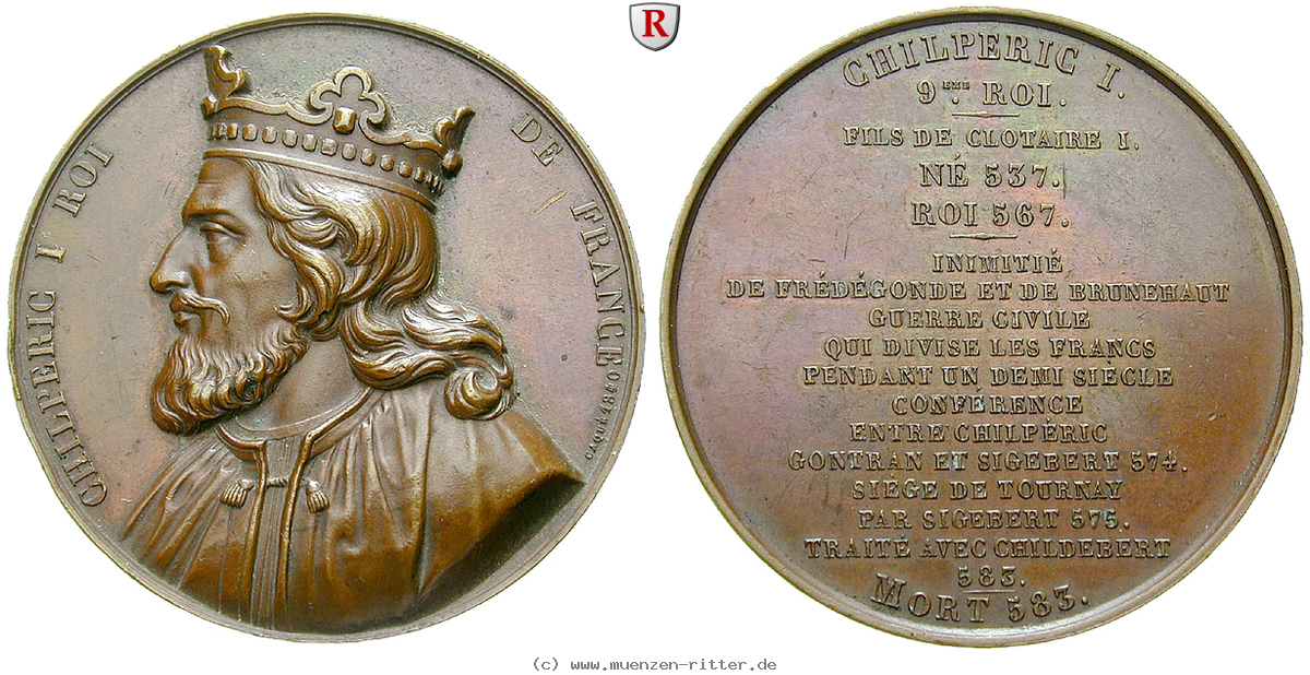 Klicken Sie auf das Bild um es auf Ihrem Rechner zu speichern frankreich-chilperich-i-bronzemedaille/50921.jpg