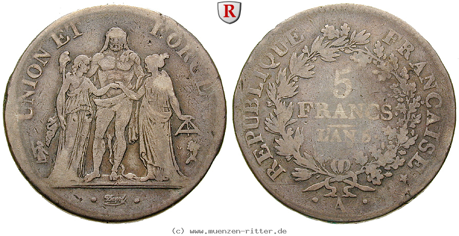 Klicken Sie auf das Bild um es auf Ihrem Rechner zu speichern frankreich-direktorium-5-francs/30284.jpg
