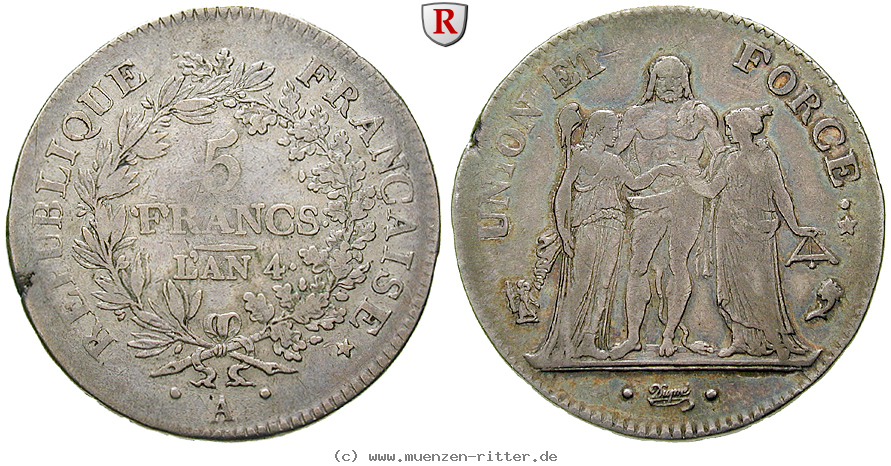 Klicken Sie auf das Bild um es auf Ihrem Rechner zu speichern frankreich-direktorium-5-francs/44590.jpg