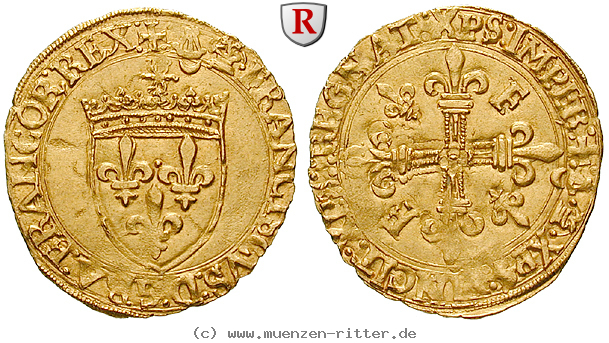 Klicken Sie auf das Bild um es auf Ihrem Rechner zu speichern frankreich-francois-i-ecu-d-or-au-soleil/52450.jpg