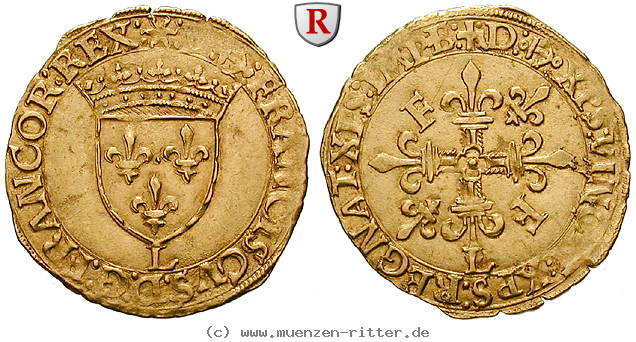 Klicken Sie auf das Bild um es auf Ihrem Rechner zu speichern frankreich-francois-i-ecu-d-or-au-soleil/84682.jpg