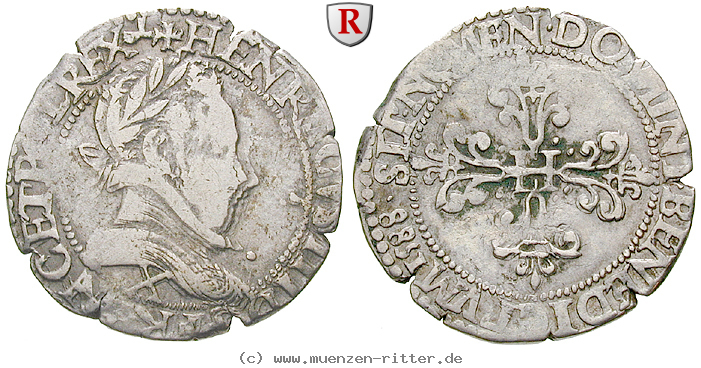 Klicken Sie auf das Bild um es auf Ihrem Rechner zu speichern frankreich-henri-iii-demi-franc-au-col-plat/23751.jpg