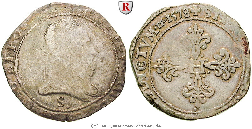 Klicken Sie auf das Bild um es auf Ihrem Rechner zu speichern frankreich-henri-iii-franc-au-col-plat/23754.jpg