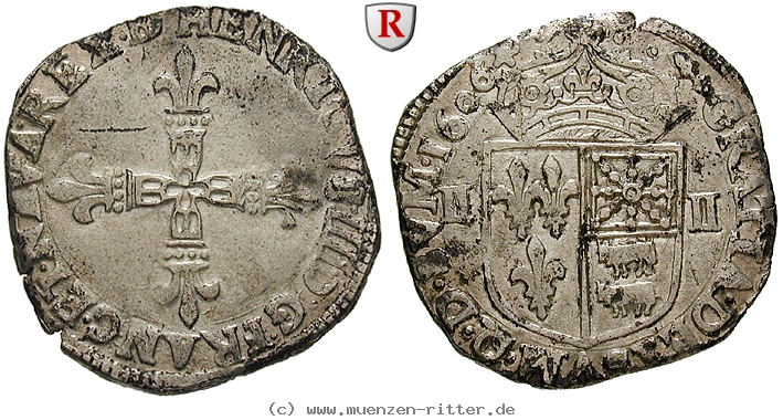 Klicken Sie auf das Bild um es auf Ihrem Rechner zu speichern frankreich-henri-iv-1-4-ecu-de-b-arn/102469.jpg