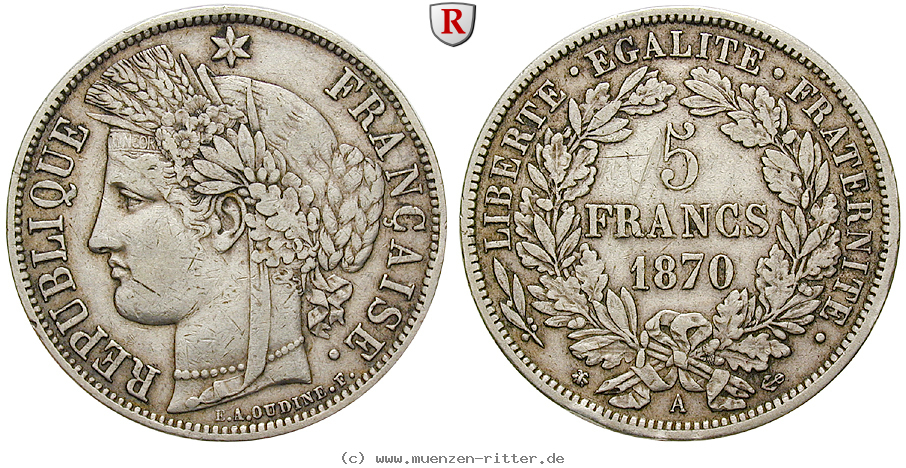 Klicken Sie auf das Bild um es auf Ihrem Rechner zu speichern frankreich-iii-republik-5-francs/45640.jpg