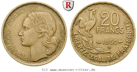 Klicken Sie auf das Bild um es auf Ihrem Rechner zu speichern frankreich-iv-republik-20-francs/67836.jpg