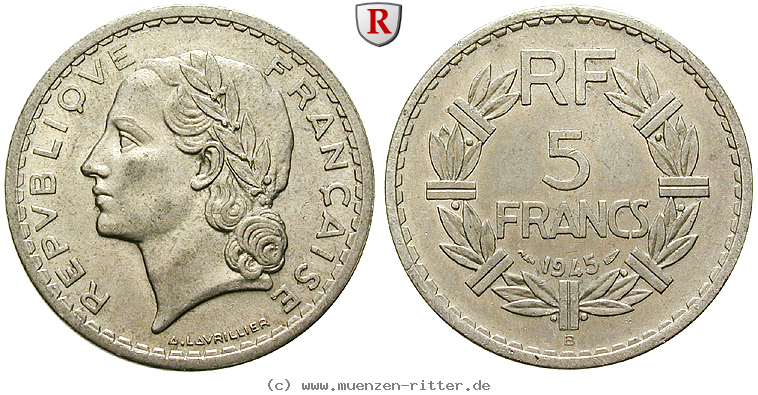 Klicken Sie auf das Bild um es auf Ihrem Rechner zu speichern frankreich-iv-republik-5-francs/55526.jpg