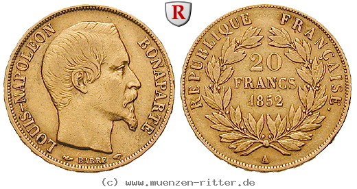 Klicken Sie auf das Bild um es auf Ihrem Rechner zu speichern frankreich-louis-napoleon-20-francs/23624.jpg