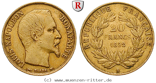 Klicken Sie auf das Bild um es auf Ihrem Rechner zu speichern frankreich-louis-napoleon-20-francs/95891.jpg