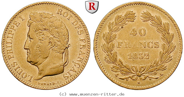 Klicken Sie auf das Bild um es auf Ihrem Rechner zu speichern frankreich-louis-philippe-40-francs/103632.jpg