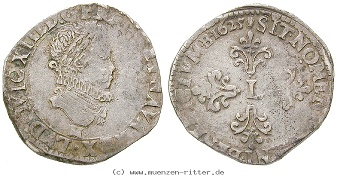 Klicken Sie auf das Bild um es auf Ihrem Rechner zu speichern frankreich-louis-xiii-demi-franc/23767.jpg