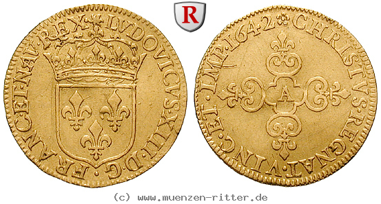 Klicken Sie auf das Bild um es auf Ihrem Rechner zu speichern frankreich-louis-xiii-ecu-d-or-au-soleil/84686.jpg
