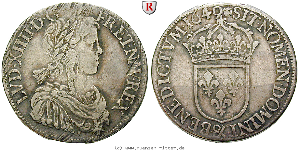 Klicken Sie auf das Bild um es auf Ihrem Rechner zu speichern frankreich-louis-xiv-ecu--la-m-che-longue/66935.jpg