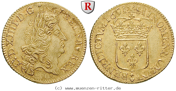 Klicken Sie auf das Bild um es auf Ihrem Rechner zu speichern frankreich-louis-xiv-louis-d-or--l-ecu/74314.jpg