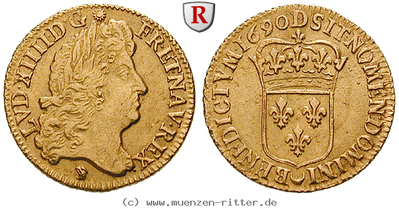 Klicken Sie auf das Bild um es auf Ihrem Rechner zu speichern frankreich-louis-xiv-louis-d-or--l-ecu/84714.jpg