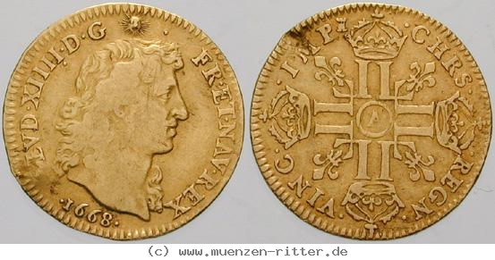 Klicken Sie auf das Bild um es auf Ihrem Rechner zu speichern frankreich-louis-xiv-louis-d-or/ag9952.jpg