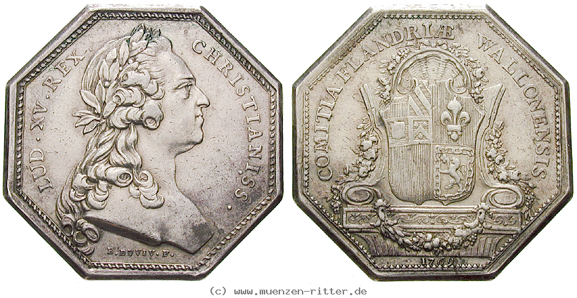 Klicken Sie auf das Bild um es auf Ihrem Rechner zu speichern frankreich-louis-xv-achteckige-silbermedaille/23862.jpg