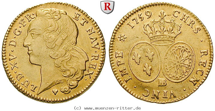 Klicken Sie auf das Bild um es auf Ihrem Rechner zu speichern frankreich-louis-xv-doppelter-louis-d-or-au-bandeau/53260.jpg