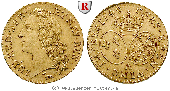 Klicken Sie auf das Bild um es auf Ihrem Rechner zu speichern frankreich-louis-xv-louis-d-or-au-bandeau/70474.jpg