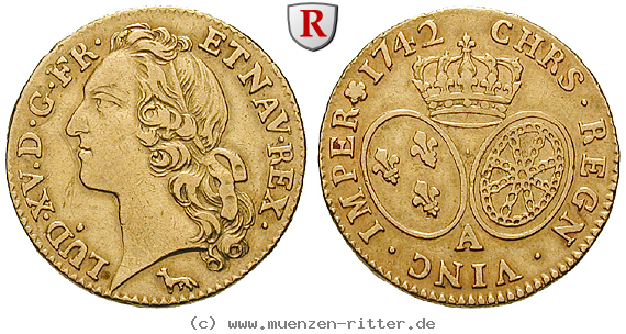 Klicken Sie auf das Bild um es auf Ihrem Rechner zu speichern frankreich-louis-xv-louis-d-or-au-bandeau/84690.jpg
