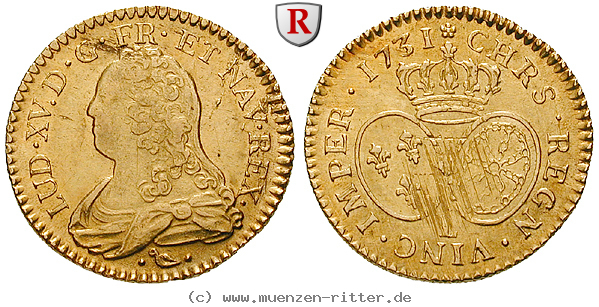 Klicken Sie auf das Bild um es auf Ihrem Rechner zu speichern frankreich-louis-xv-louis-d-or-aux-lunettes/71434.jpg