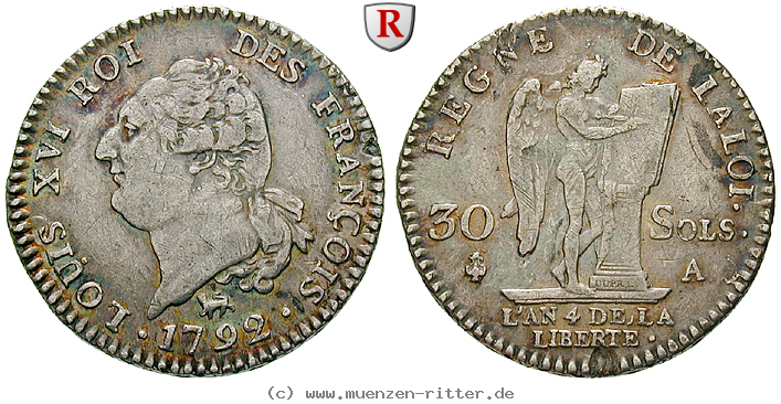 Klicken Sie auf das Bild um es auf Ihrem Rechner zu speichern frankreich-louis-xvi-30-sols/78303.jpg