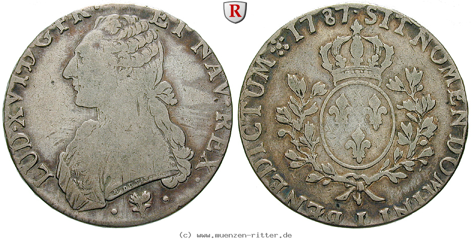 Klicken Sie auf das Bild um es auf Ihrem Rechner zu speichern frankreich-louis-xvi-ecu-aux-lauriers/67604.jpg
