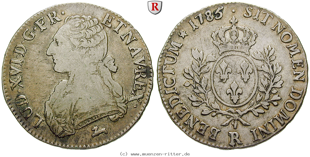 Klicken Sie auf das Bild um es auf Ihrem Rechner zu speichern frankreich-louis-xvi-ecu-aux-lauriers/84311.jpg