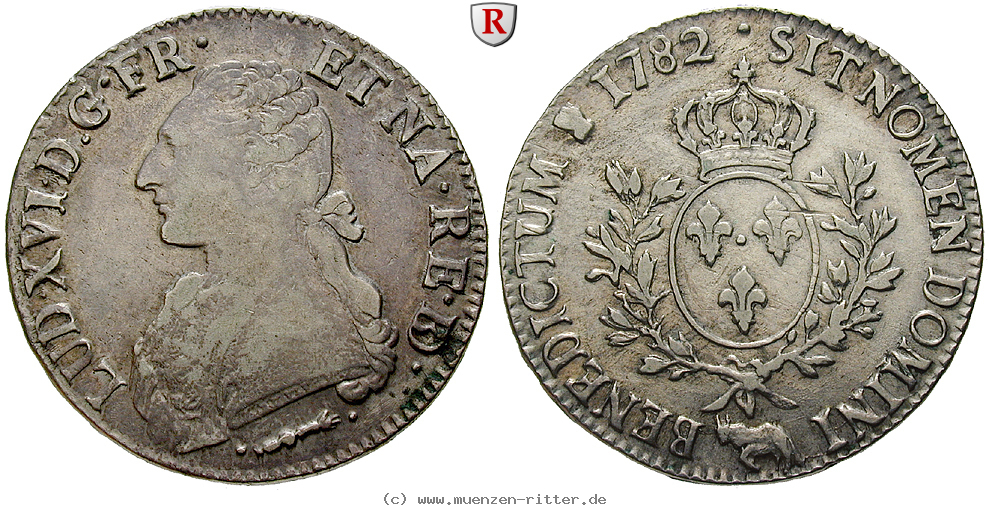 Klicken Sie auf das Bild um es auf Ihrem Rechner zu speichern frankreich-louis-xvi-ecu-aux-rameaux-d-olivier/96296.jpg