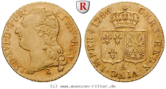 Klicken Sie auf das Bild um es auf Ihrem Rechner zu speichern frankreich-louis-xvi-louis-d-or-au-buste-nue/27706.jpg