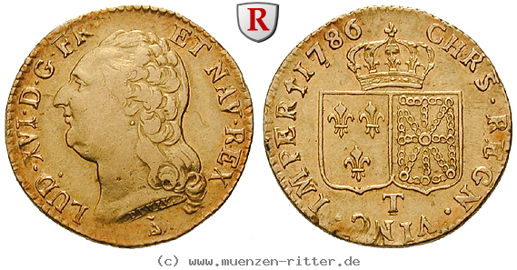Klicken Sie auf das Bild um es auf Ihrem Rechner zu speichern frankreich-louis-xvi-louis-d-or-au-buste-nue/27707.jpg