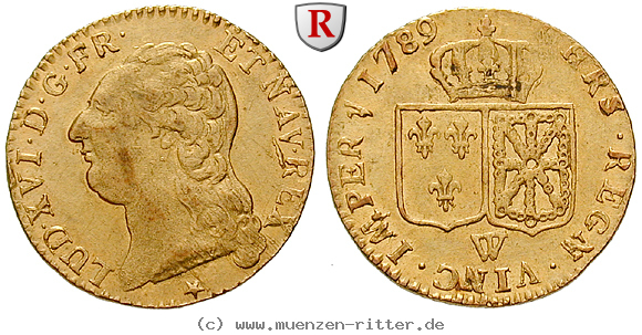 Klicken Sie auf das Bild um es auf Ihrem Rechner zu speichern frankreich-louis-xvi-louis-d-or-au-buste-nue/28627.jpg