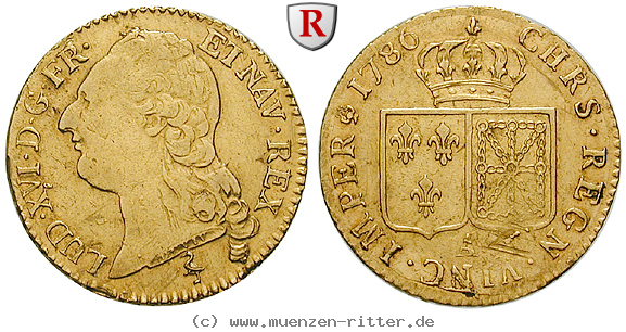 Klicken Sie auf das Bild um es auf Ihrem Rechner zu speichern frankreich-louis-xvi-louis-d-or-au-buste-nue/72545.jpg