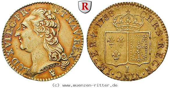 Klicken Sie auf das Bild um es auf Ihrem Rechner zu speichern frankreich-louis-xvi-louis-d-or-au-buste-nue/79551.jpg