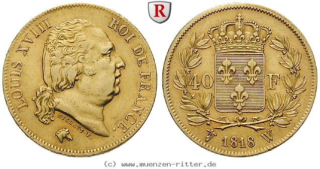 Klicken Sie auf das Bild um es auf Ihrem Rechner zu speichern frankreich-louis-xviii-40-francs/61501.jpg
