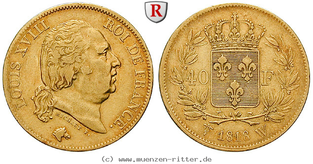 Klicken Sie auf das Bild um es auf Ihrem Rechner zu speichern frankreich-louis-xviii-40-francs/88676.jpg