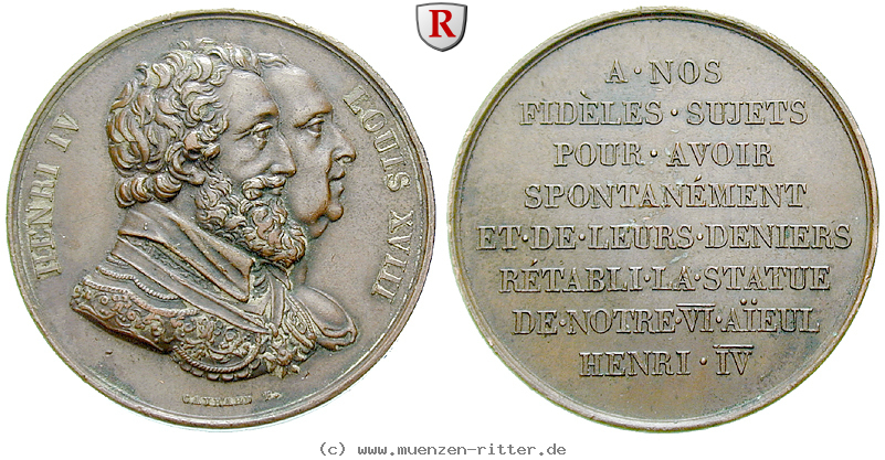 Klicken Sie auf das Bild um es auf Ihrem Rechner zu speichern frankreich-louis-xviii-bronzemedaille/45758.jpg