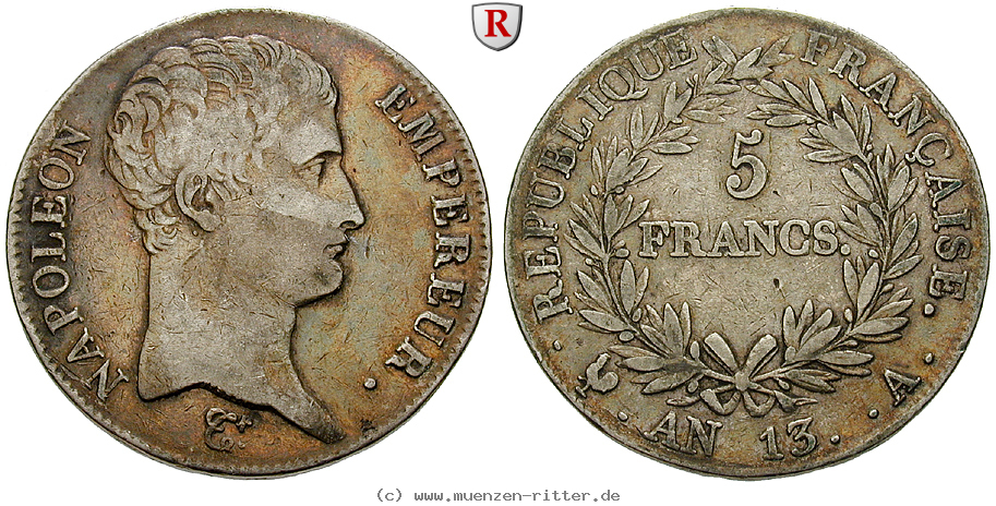 Klicken Sie auf das Bild um es auf Ihrem Rechner zu speichern frankreich-napoleon-i--kaiser-5-francs/97097.jpg
