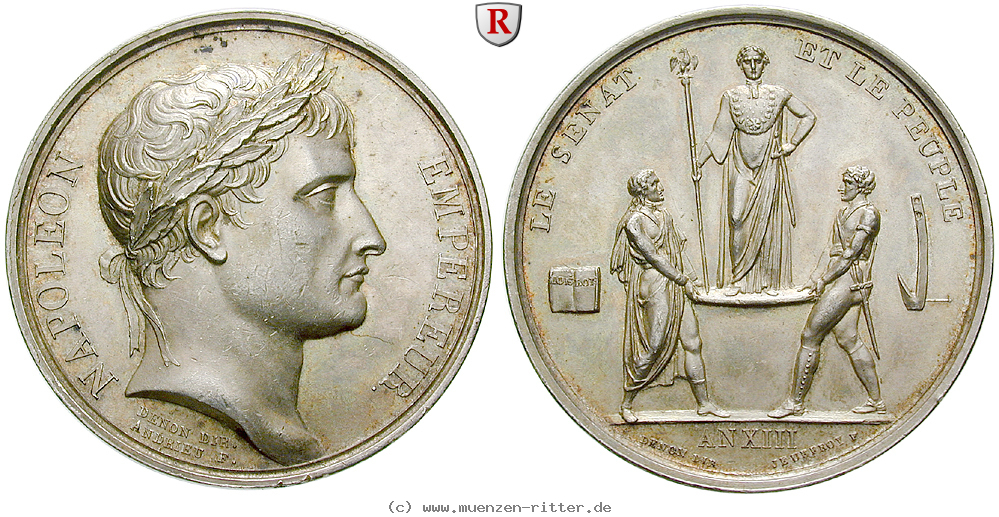 Klicken Sie auf das Bild um es auf Ihrem Rechner zu speichern frankreich-napoleon-i--kaiser-silbermedaille/69122.jpg