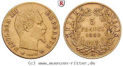 Klicken Sie auf das Bild um es auf Ihrem Rechner zu speichern frankreich-napoleon-iii-5-francs/21791.jpg
