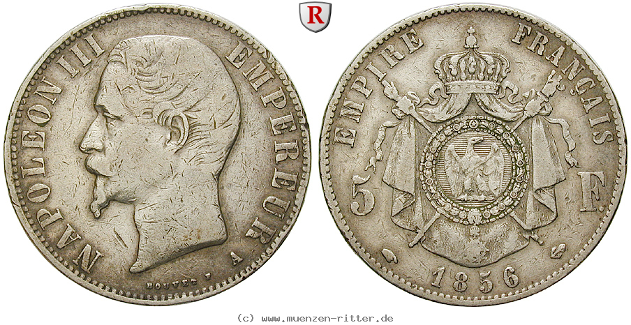 Klicken Sie auf das Bild um es auf Ihrem Rechner zu speichern frankreich-napoleon-iii-5-francs/51842.jpg