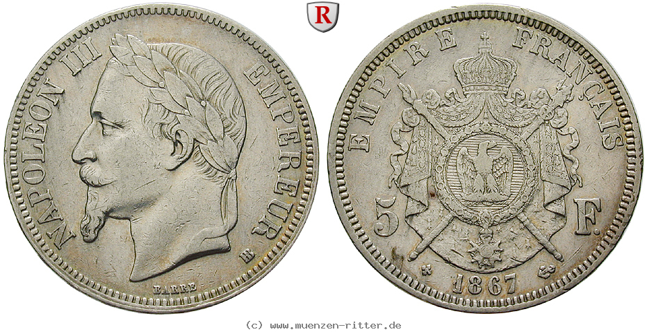 Klicken Sie auf das Bild um es auf Ihrem Rechner zu speichern frankreich-napoleon-iii-5-francs/66985.jpg