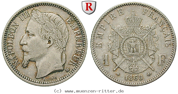 Klicken Sie auf das Bild um es auf Ihrem Rechner zu speichern frankreich-napoleon-iii-franc/67054.jpg