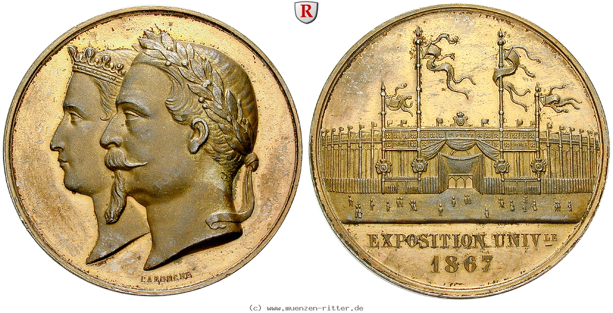 Klicken Sie auf das Bild um es auf Ihrem Rechner zu speichern frankreich-napoleon-iii-vergoldete-silbermedaille/53040.jpg