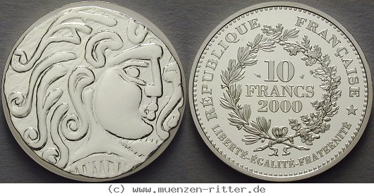 Klicken Sie auf das Bild um es auf Ihrem Rechner zu speichern frankreich-v-republik-10-francs/ag15491.jpg
