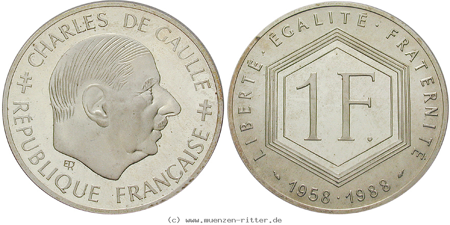 Klicken Sie auf das Bild um es auf Ihrem Rechner zu speichern frankreich-v-republik-franc/ag15411.jpg