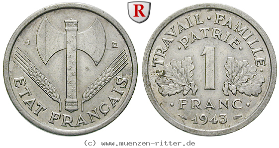 Klicken Sie auf das Bild um es auf Ihrem Rechner zu speichern frankreich-vichy--regierung-franc/67805.jpg