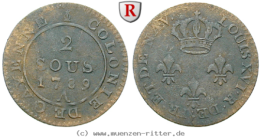 Klicken Sie auf das Bild um es auf Ihrem Rechner zu speichern franzoesisch-guayana-louis-xvi-2-sous-de-cayenne/24641.jpg
