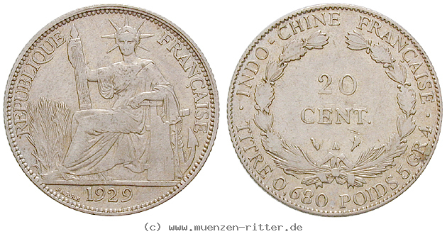 Klicken Sie auf das Bild um es auf Ihrem Rechner zu speichern franzoesisch-indochina-20-centimes/22747.jpg