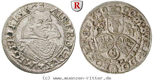 Klicken Sie auf das Bild um es auf Ihrem Rechner zu speichern friedland-und-sagan-herzogtum-albrecht-von-wallenstein-groschen-3-kreuzer/73299.jpg